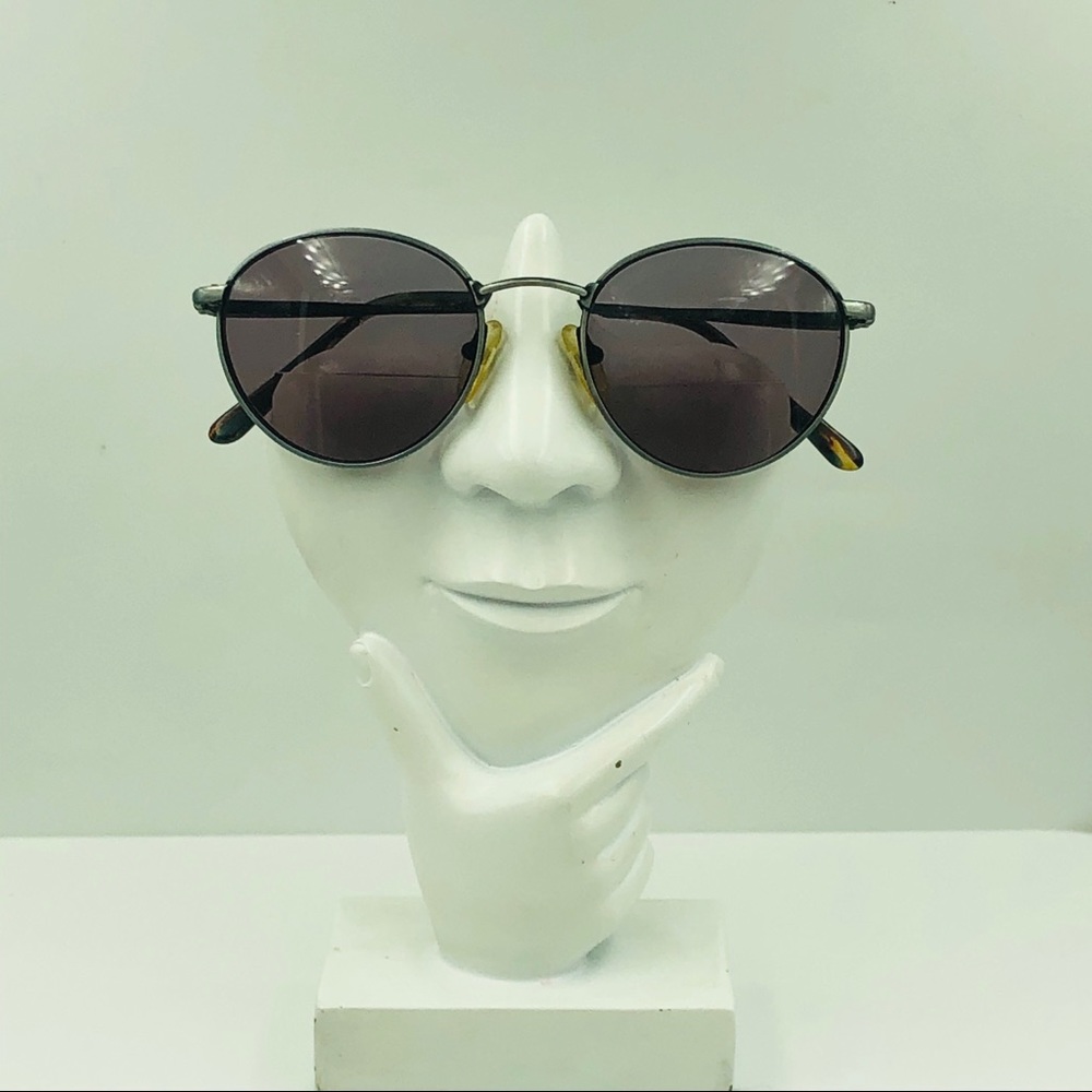 Lawrence Eyewear Gunmetal Oval Sunglasses Frames